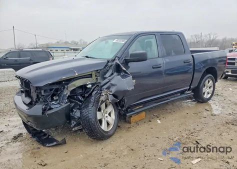 2018 Ram 1500 St z USA, uszkodzony, nr VIN 1C6RR7KT3JS331407